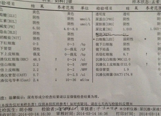 孕妇尿检ph6.5看男女