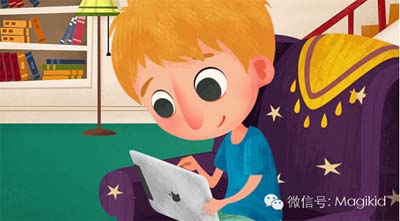 iPad时代魔力小孩与你一起保护视力