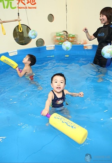 中国第五届婴儿游泳大赛花絮