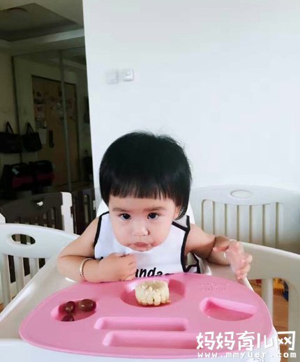 包贝尔微博晒女儿饺子萌照 不料给身后的名牌包给抢镜