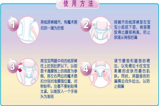 妈咪必学：男宝宝尿不湿正确穿法步骤 分分钟搞定