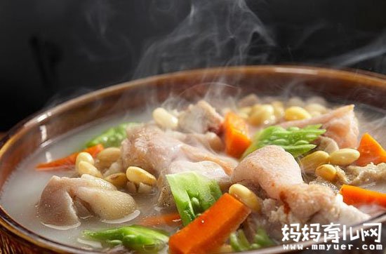 揭秘猪蹄炖黄豆下奶吗 超级下奶的食物推荐