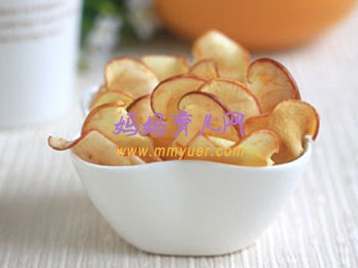 宝宝长牙精选食谱——苹果脆片