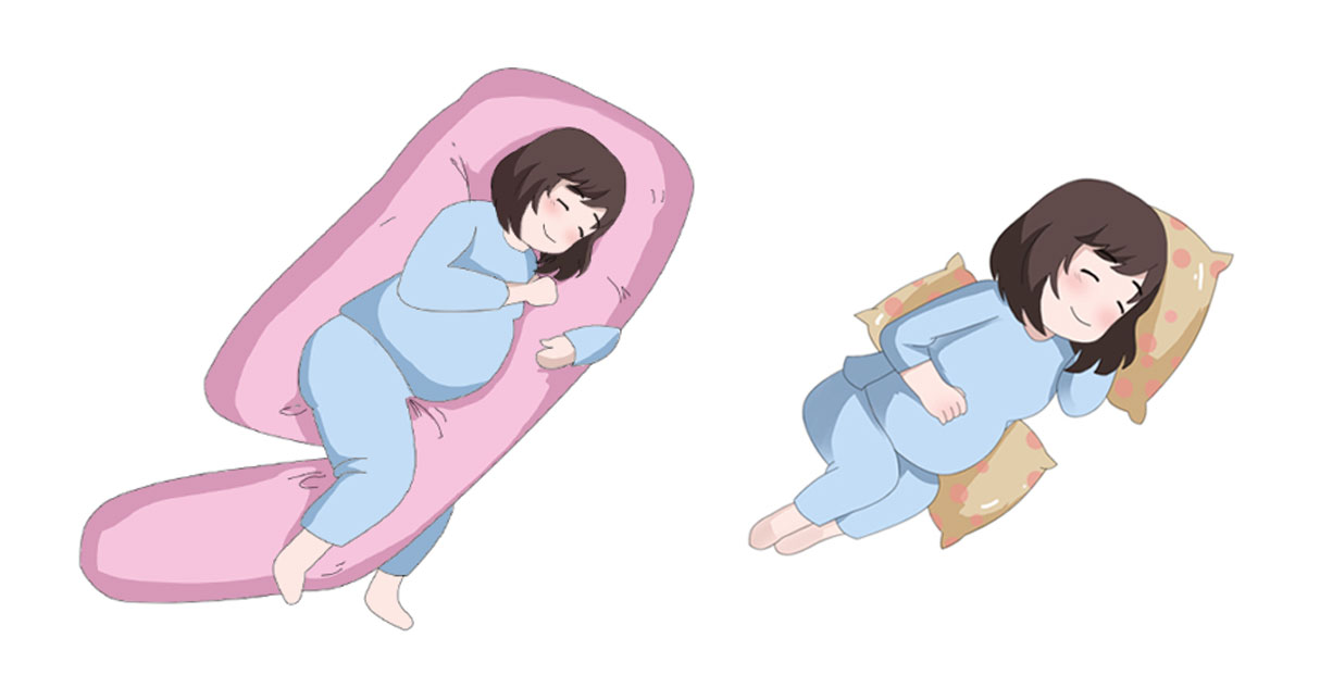 孕晚期睡觉太难了？来学学正确的睡姿和助眠方法