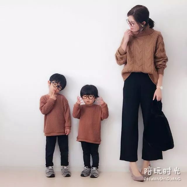 时尚穿搭：这样搭配亲子装，回头率100%