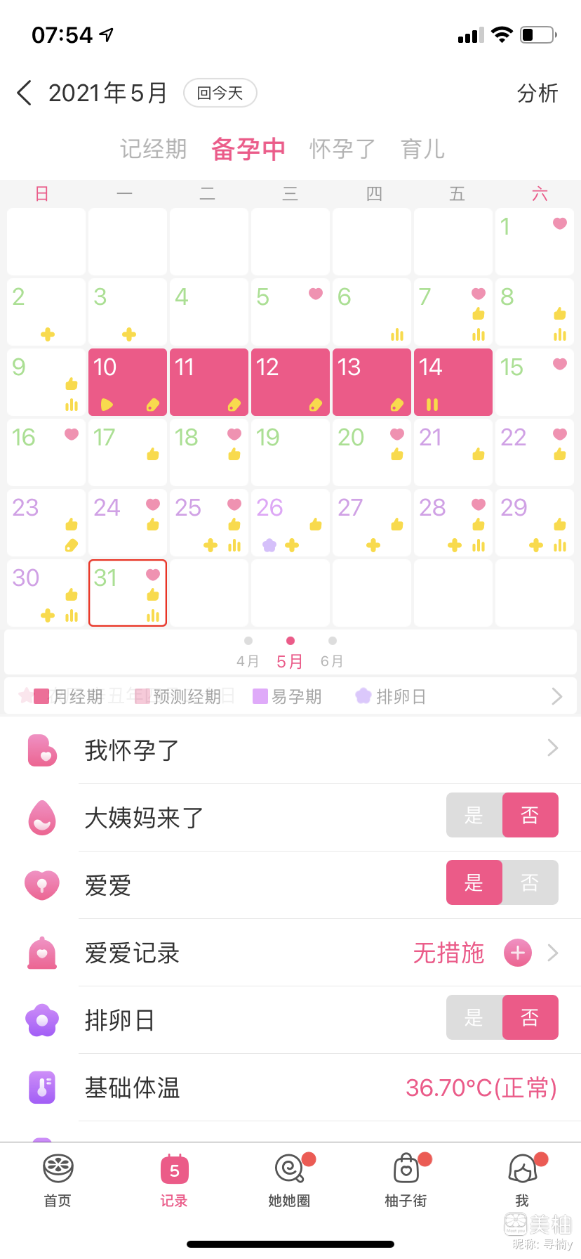 5月24排卵已开奖，因为老公在部队情况比较特殊，所
