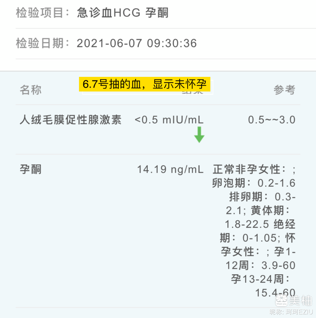 推迟7天测出灰印，之前一直白板！