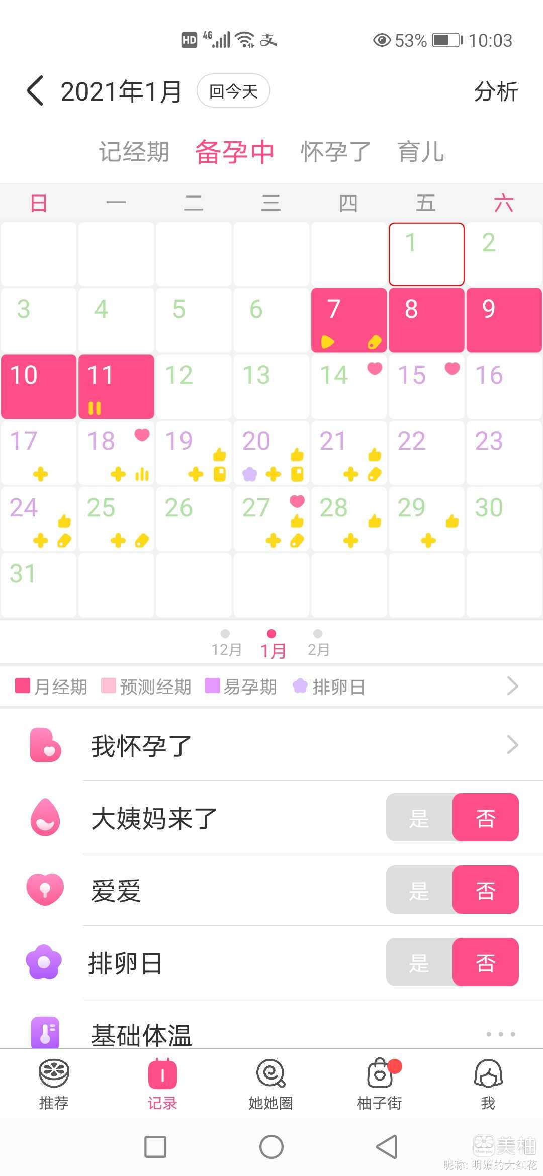 记录一下备孕的心情