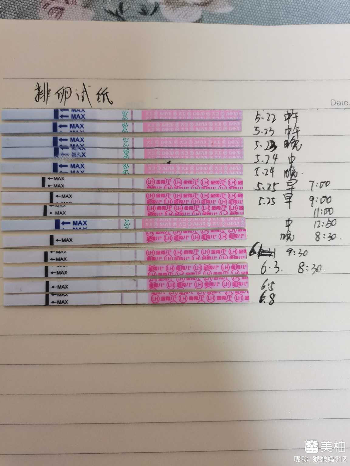 5.25排卵，今天医院抽血官宣，我的二胎来了，