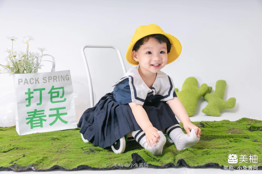 #V咖#2周岁儿童写真｜无忧无虑的年纪当然要拍照记录啦
