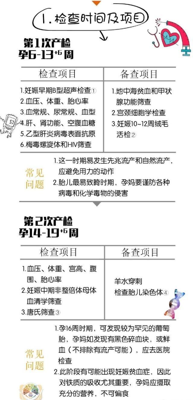 孕产检查时间表图片_大肚延产多胎孕中孕文_初孕检查报告单图片